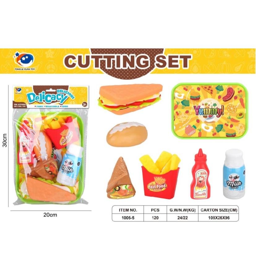 Игровой набор продуктов/еды — Компактный набор вар.4 (7.5)