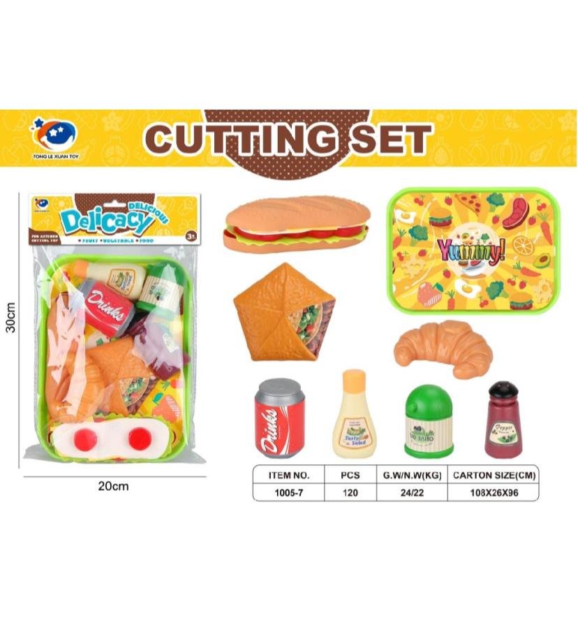 Игровой набор продуктов/еды — Компактный набор вар.3 (7.5)